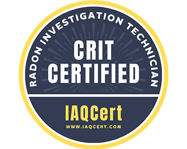 Certified Radon Investigation Technician (CRIT)