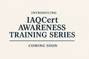 IAQCert Awareness Training Series