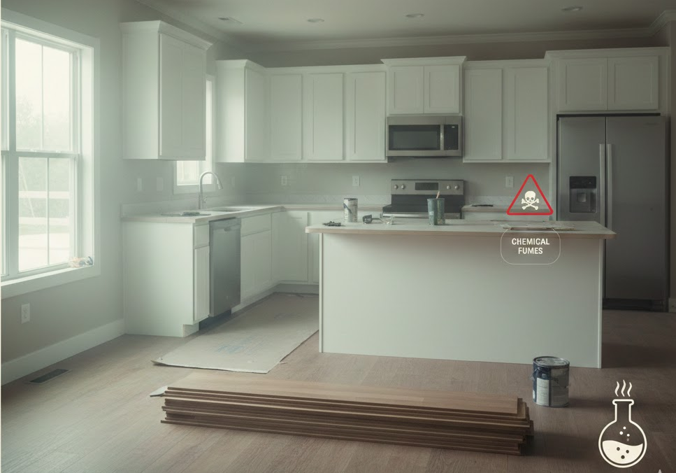 air quality in new home construction