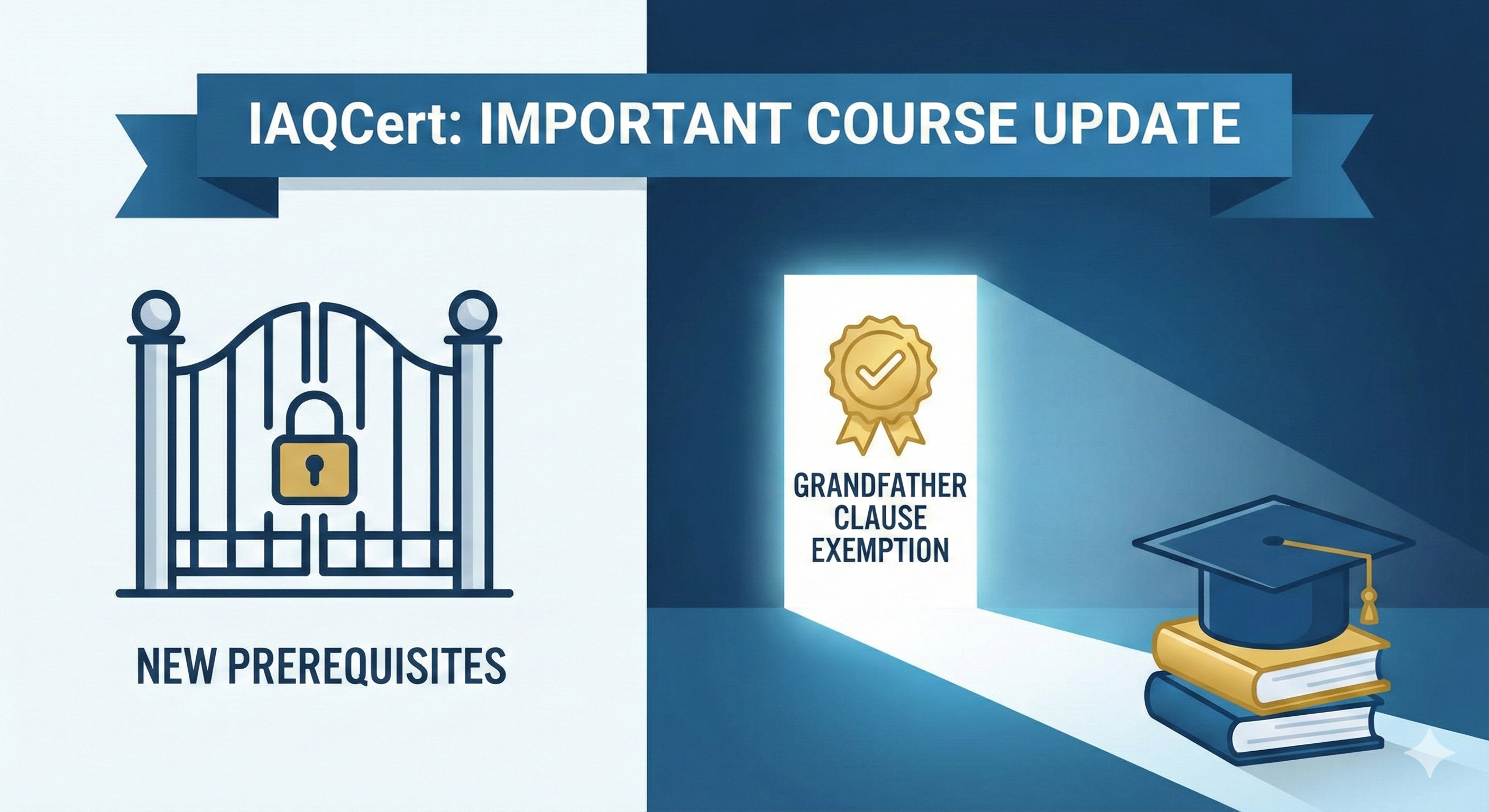 IAQCert grandfather clause